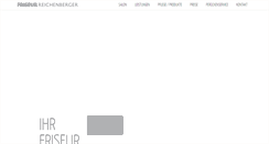 Desktop Screenshot of friseur-reichenberger.de